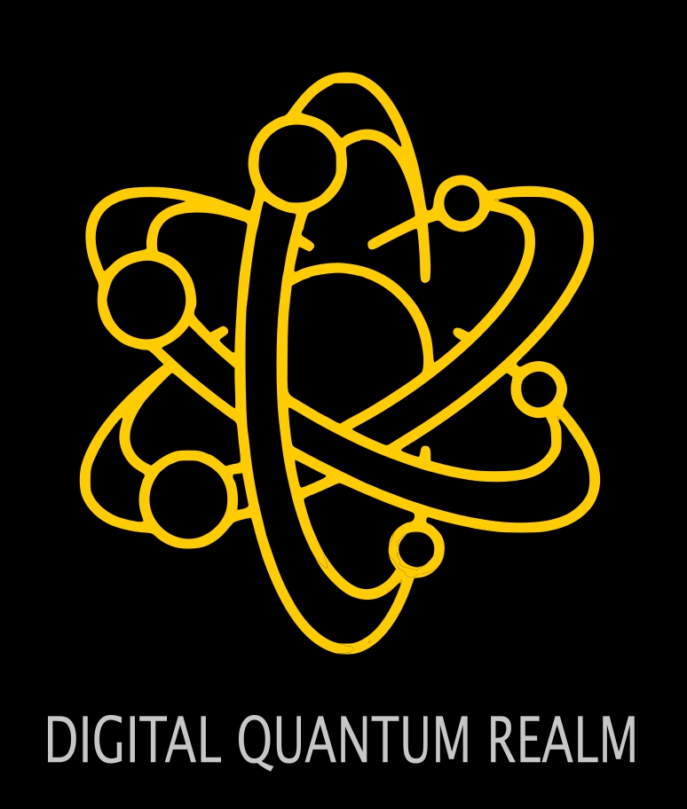 DIGITAL QUANTUM REALM Logo