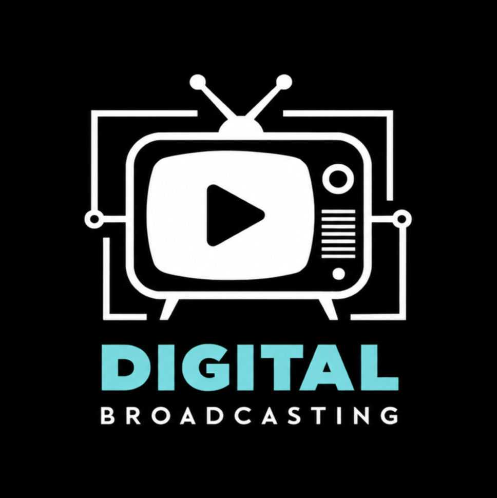 Digital Broadcasting Icon